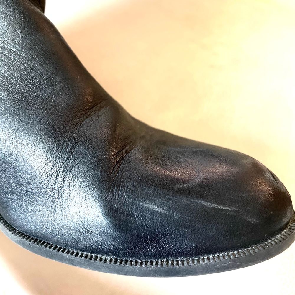 Anne Klein Kaydon Leather Riding Boot - Picture 2 of 5